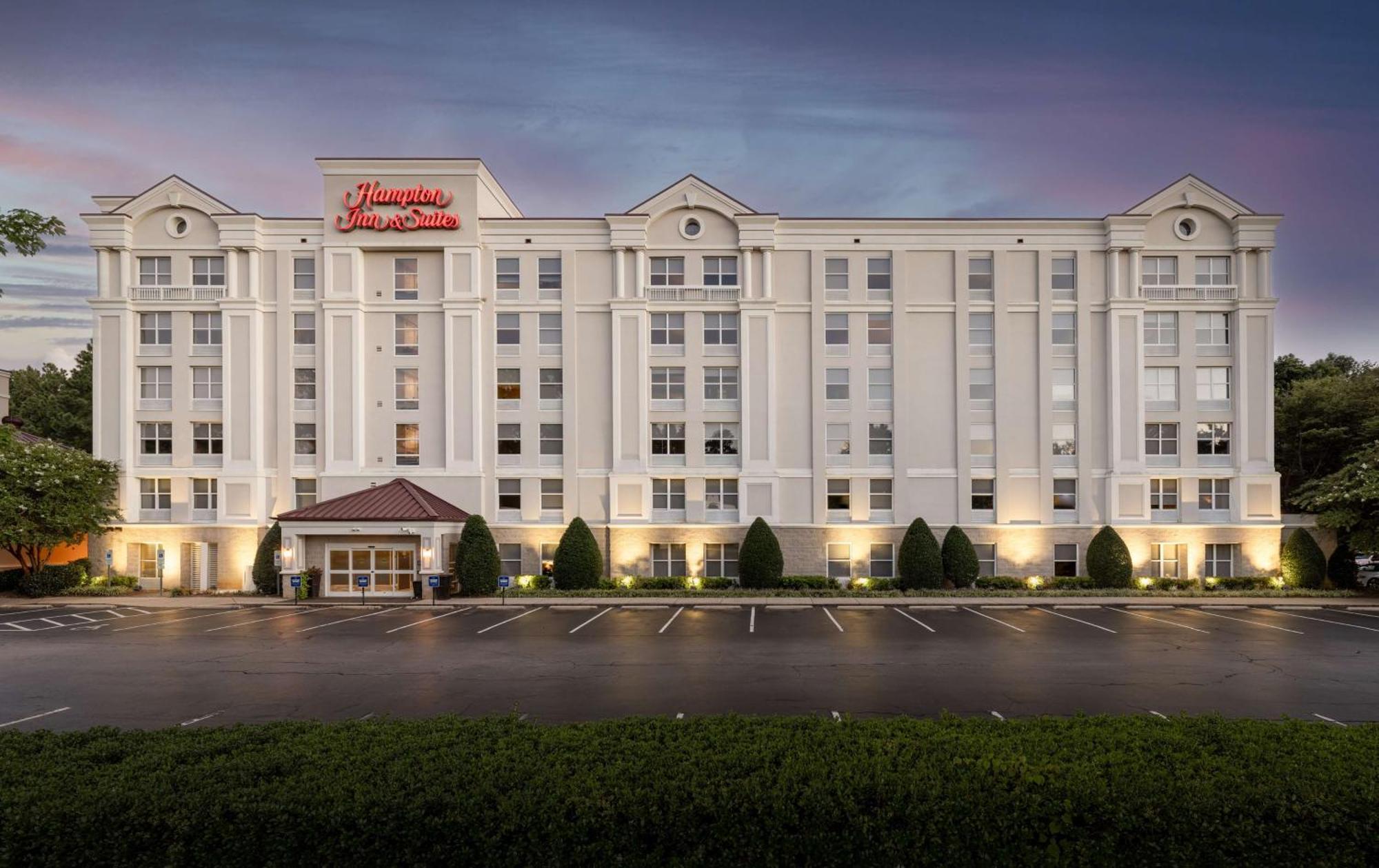 Hampton Inn & Suites Raleigh Cary Lenovo Center Exterior foto
